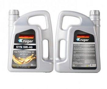 Kruger Motor Yağ 5W40 5LT Tam Sentetik API SN/CF