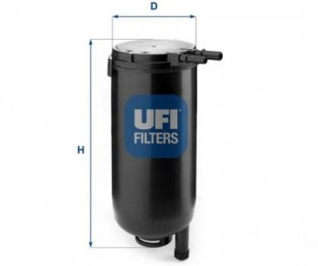 IVECO Daily Yakıt (Mazot) Filtre Komple Tek Filtre 2.3 / 3.0 F1A -F1C (E5-E6)  42566526 UFİ 3107100