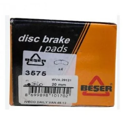 IVECO Daily Balata Takım  Fren Disk Ön/Arka 2992339 BEŞER 3575