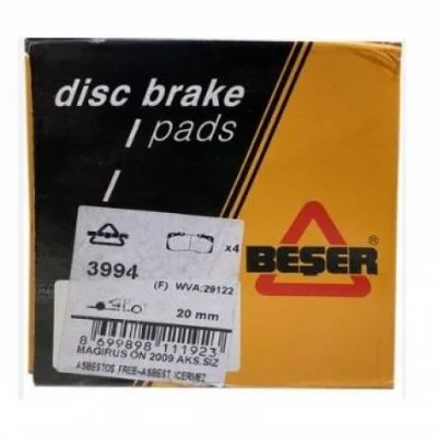 IVECO Daily Balata Takım  Fren Disk Ön 42555669 BEŞER 3994