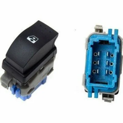 RENAULT Master III Ön Cam Açma Düğmesi Butonu Sağ   6 PIN(FV) 2.3 DCI 2010-  8200476809